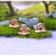 thumbnail image 5 of WJSXC Mini casa de muñecas Casa de piedra Decoraciones de resina para el hogar y el jardín DIY Multicolor, 5 of 6