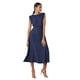 thumbnail image 1 of Principles - Vestido Midi de Jersey Corte A para Mujer (Marino), 1 of 4