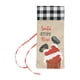thumbnail image 3 of Funda para botella de champán, diseño navideño de rejilla de Papá Noel, funda para botella de vino, creada magistralmente, 3 of 14