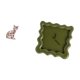 thumbnail image 5 of Estatua de gato con forma de estante, ideal para escritorio, oficina o hogar. Reloj de pared de cerámica, diseño moderno y silencioso, sin . Dis, 5 of 8