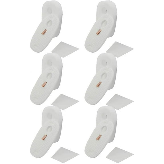 6 Pack Filters Replacement for Shark Rocket DeluxePro TruePet Vacuum HV319Q, HV320, HV321, HV322, HV324Q, HV325, UV330, UV422 Part 1080FTV320 1084FTV320