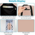 thumbnail image 5 of Small Travel Gym Bag with Shoulder Strap, 14 inch Waterproof Storage for Shoes Clothes for Women & Men, Carry On Lightweight for Travel Sport, 5 of 6