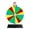 Santa Claus, variant on HILABEE Colored Rotating Wheel Drinking Supplies Erasable Portable Tabletop Roulette Wheel for Shops Bar Party Santa Claus Tree