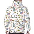 thumbnail image 7 of Goofa America Landmarks for Men's Hooded Sweatshirt - Lightweight Pullover Hoodie with Kangaroo Pocket, Perfect for Everyday Wear-X-Large, 7 of 7