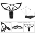thumbnail image 3 of Headband Magnifying Glass with LED Light, Hands Free Reading Head Holder Magnifying Glasses with 5 Detachable Lenses for Reading, Jewelry, Watching an, 3 of 4