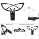 thumbnail image 3 of Headband Magnifying Glass with LED Light, Hands Free Reading Head Holder Magnifying Glasses with 5 Detachable Lenses for Reading, Jewelry, Watching an, 3 of 4