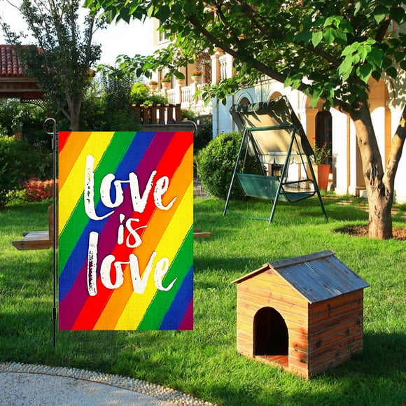 Rainbow Flags Holiday Flags Banners Garden Decorations Pride Flags Garden Flags