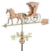 Good Directions Country Doctor Weathervane with Arrow, Pure Copper - 38"L