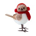 thumbnail image 2 of Decoración de mesa navideña, adorable figura de pajarito para chimenea, oficina, Estilo C, 2 of 5