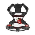 thumbnail image 4 of Gaeub Ladybugs on Black and White Striped1 Gaeub Ladybugs on Black and White Striped1 No Pull Dog Harness, Secure and Adjustable Pet Vest for Outdoor Activities - Medium, 4 of 9