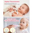thumbnail image 6 of Lictin Baby Grooming Kit, 13 in 1 Portable Newborn Nursery Safety Health Care Set with Thermometer, Brush, Nail Clippers, Baby Care Kit for Baby Girls, Pink, 6 of 9