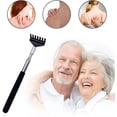 thumbnail image 2 of (Black)2 pcs Back Scratcher, Packed Back Scratcher, Portable Extendable Back Scratcher,High Quality Back Scratcher with Extendable Shaft,Back Scratcher has a stable rubber grip for your back, 2 of 5