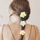 thumbnail image 3 of EeaseMX 24 pasadores de frangipani, exquisitas decoraciones para el cabello, delicados y dulces clips para el cabello, 3 of 8