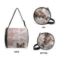 thumbnail image 3 of ZIATUBLE Wolf Snow Storage Organizer Kitchen Hanging Tissue Paper Holder Round Paper Towel Holder Organizer with Adjustable Strap Camping Roll Paper Storage Bag Home Decoration, 3 of 7