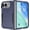 Blue, variant on MYKOMI Case for iPhone Duo,Military Grade Heavy Duty Full Body Scratch-Resistant Dual Layer Hard PC Back Drop Shockproof Protection Phone Case for iPhone Duo