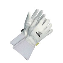 Bdg Leather Gloves,A4,Gauntlet Cuff,L 20-9-1605-L
