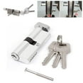thumbnail image 4 of Thumb Turn Cylinder Euro Barrel Door Lock UPVC Anti Pick 35/35 + 3 Keys Kit, 4 of 8