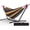Black Rainbow, variant on Memoryfield Double Hammock with Stand, 500 lb Capacity, Heavy-Duty Portable Hammock with Carry Bag, Rainbow