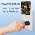 thumbnail image 3 of Hedgehog LED Square Night Lights - Stylish and Convenient Illumination for Any Space - Pack of 2, 3 of 6