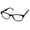 Black Tortoise, variant on LUCKY BRAND Eyeglasses D102 Black 53MM