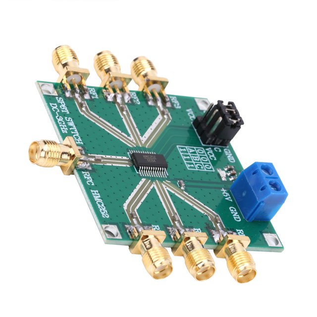 Hilitand RF Switch Module Single Pole 6 Throw Non‑Reflective DC 3 GHz 24 Pins SP6T Hot