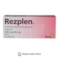 thumbnail image 1 of Rezplen Claritromicina 500 mg, Ambroxol 45 mg 10 tabletas, 1 of 4