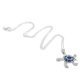 thumbnail image 4 of Stylish Turtle Necklace for Decorating Use with Sky-Blue Metal Pendant, 4 of 4