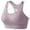 Bras 216#Purple, variant on WAYUTE Womens Sports Bras with Integrated Fixed Pad for High Stretchy Running Absorbing and Shaping Back Design Wireless Bra