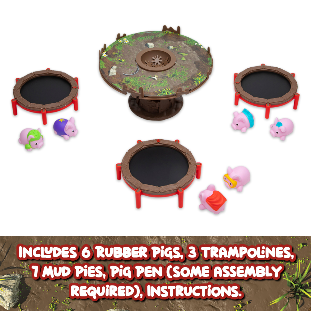 PlayMonster Pigs on Trampolines Family Board Game photo 5