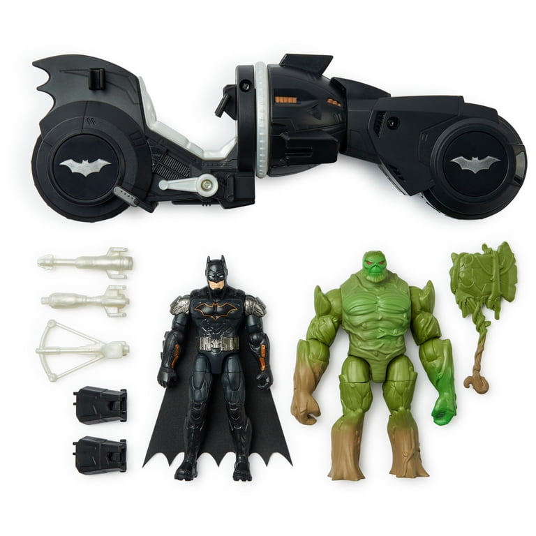 DC Comics, Batman and Swamp Thing Armory Attack Batcycle Set