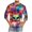 Multicolor, variant on Xixinqiwan Men Tops Mardi Gras Dress Shirt,Mens Round Neck Carnival Themed Tshirt Funny Mask Graphic Tee New Orleans Parade Custume Tops