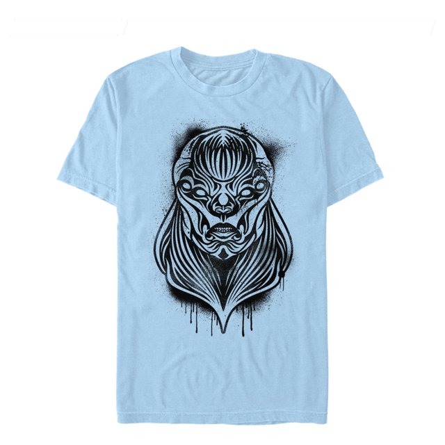 Men's Marvel Eternals Kro Spray Paint T-Shirt - Light Blue - Large