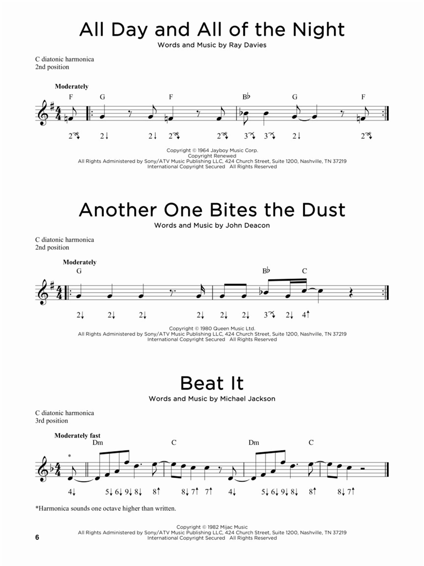 The Ultimate Harmonica Songbook Sheet Music for Beginners and Advanced Players 114 Songs in Blues, Rock, Pop and Folk Ea, (Paperback)