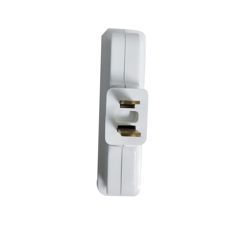 Hyper Tough 3 Outlet Swivel Adapter White, for Indoor Use Only