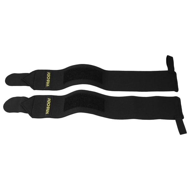 1 Par de Vendas para Muñeca 50cm Correas de Levantamiento Vendas Profesionales Protectores de Muñeca para Mujeres y Hombres Negros