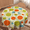 Multicolor-2, variant on Odenmar 70 Inch Round Tablecloth, Colorful Boho Floral Table Cover, Retro Flower Print Waterproof Washable Polyester Tablecloth for Dining Kitchen Party Outdoor Decor