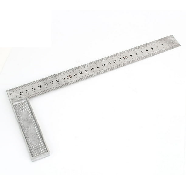 double side read 90 degree angle try metre square ruler 30cm metric