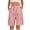 Pink 2, variant on Cargo Shorts Women Ladies Bermuda Shorts Baggy Short Cargo Pants with Multiple Pockets Summer Pants Drawstring Elasticated Waist Half Pants for Outdoor Hiking Work Travel Golf