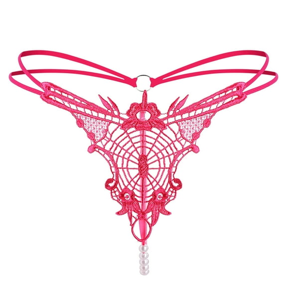 HUPOM Organic Cotton Underwear Womens Panties For Women Pants Casual Tie Comfort Waist Pink