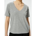 thumbnail image 5 of V Neck Basic T-Shirt, 5 of 6