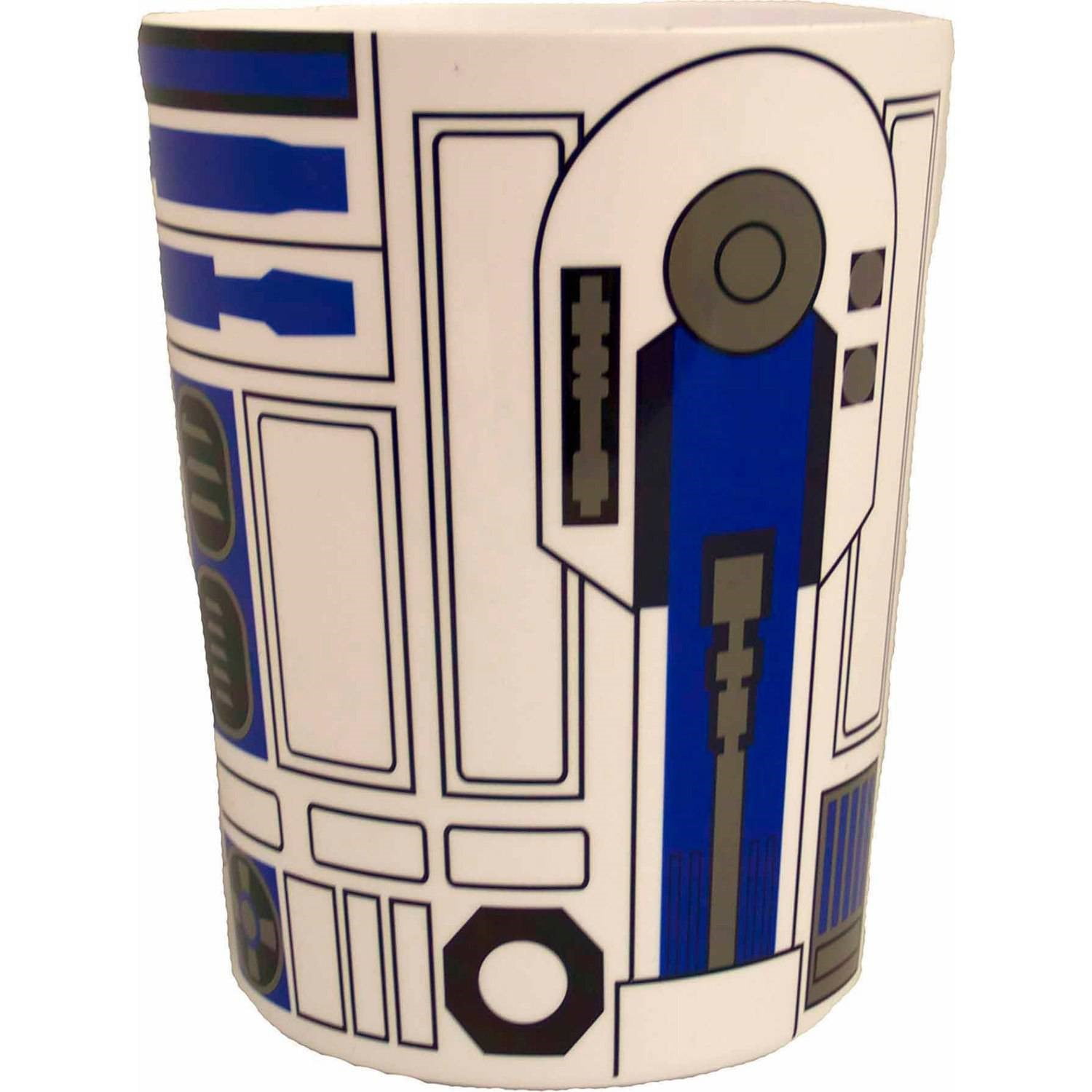 It features a cool design of the infamous R2D2 character. 