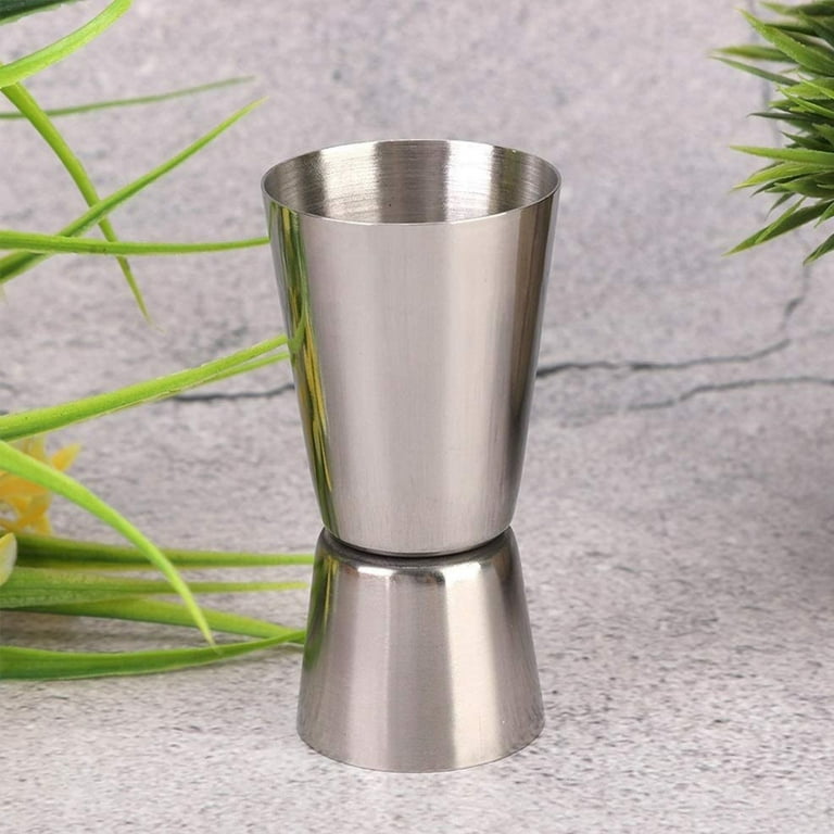 Measuring Cup Made of Stainless Steel Double-head Measuring Cup