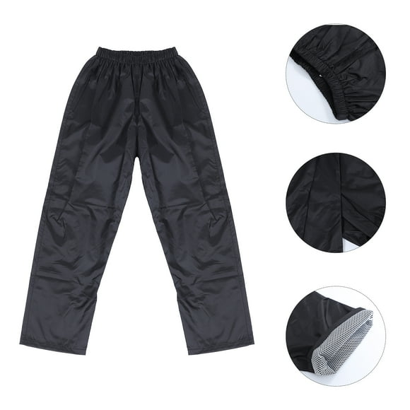 Adult Hiking Cycling Rain Pants Protective Waterproof Rain Pants Outdoor Pants
