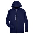 thumbnail image 4 of North End 88166 Men's Glacier Insulated Three-Layer Fleece Soft Shell Hood Jacket-Classic Navy-XL, 4 of 5