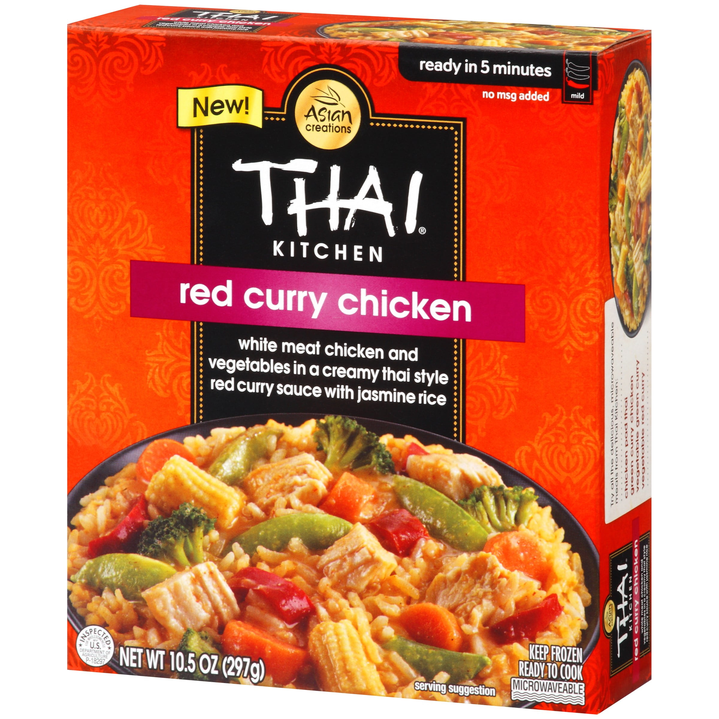 KITCHEN JOY 350G PANANG CURRY-CHICK, Other frozen prepared meals and  part-meals, Frozen Ready Meals, Frozen food, null