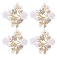 thumbnail image 4 of Decretación de Zapatos, Hallow Design Crystal Flower Hebilla Hermosa Atractiva Para Ropa de BricolaJe para la Decoración de los Cinturones de Novia para la decoración de Partie, 4 of 7