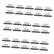 thumbnail image 1 of Prettyia 30Pcs Mujeres HairCombs Pasadores Clips Dientes de acero Peine Peine de peluquería Sunnimix Peineo de pelo de peluca, 1 of 7
