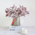 thumbnail image 6 of Artificial Plant Leaf Silk Cloth Plant Leaves Table Centerpiece Wedding Party Greenery Decor red 38cm, 6 of 9