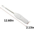 thumbnail image 6 of Electric Vegetable Corer, Handheld Kitchen Zucchini Digging Corer, Rechargeable Stainless Steel Fruit Seafood Corer With 2 Heads, Scraping Scale & Descaling Tool, 6 of 7