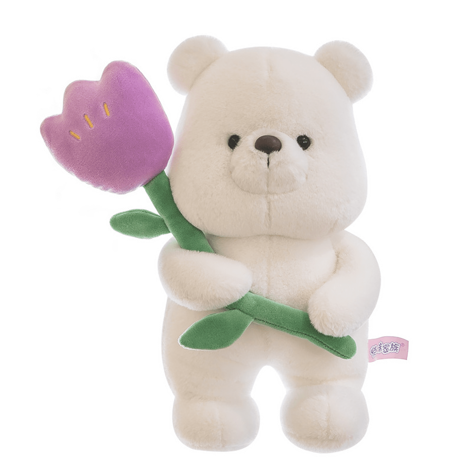 Jouet en peluche Tulip hristmas Stuffed Animal Tulipe petit ours Santa Teddy Bear Gift for Kids Christmas Decor 15.7inch